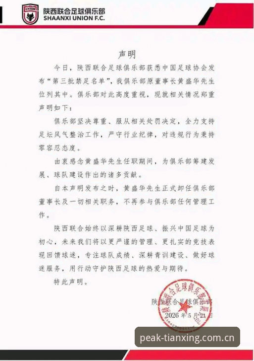 天行体育巅峰体验安装教程 中国足协第三批禁足名单深度解读指南:天行体育平台带你透视足球反腐风暴